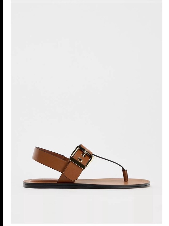 Zara Flat Buckle Sandals! - Picture 4 of 12